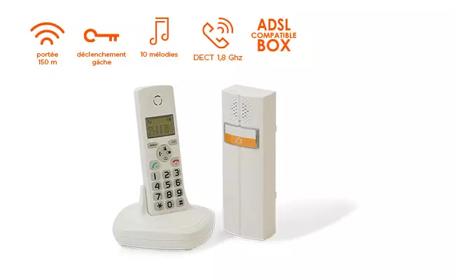 Interphone audio DECT - DuoPhone 150 Classic - SCS Sentinel